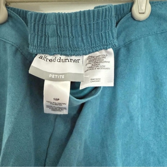 Teal Alfred Dunner Pants - Picture 3 of 3